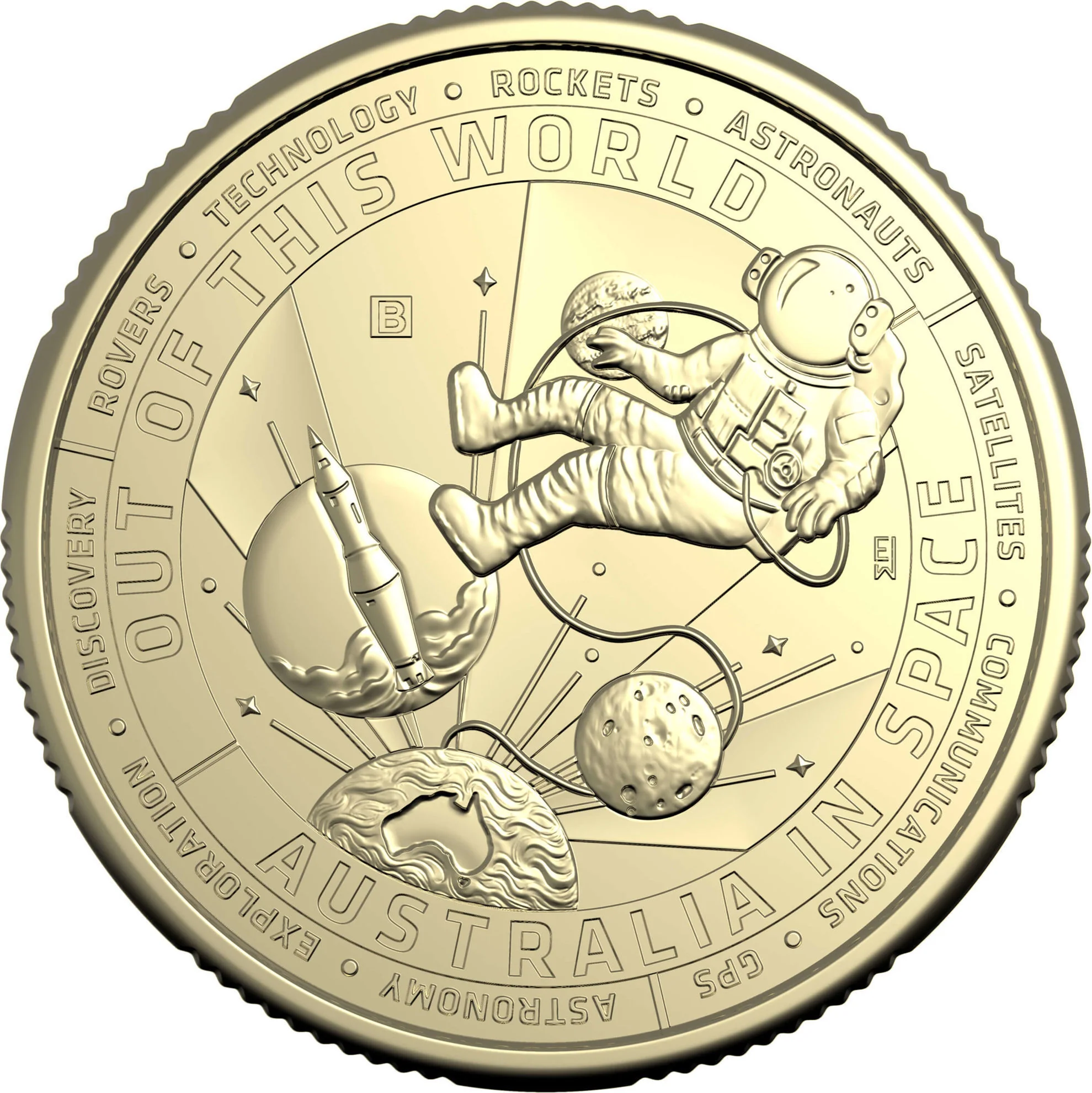 ROYAL AUSTRALIAN MINT - OUT OF THIS WORLD | 2024 $1 4 COIN SET - Image 6